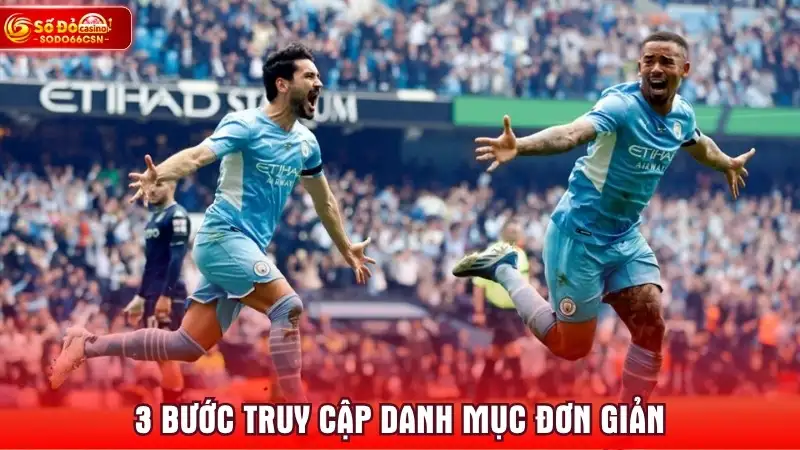 3 bước truy cập danh mục đơn giản