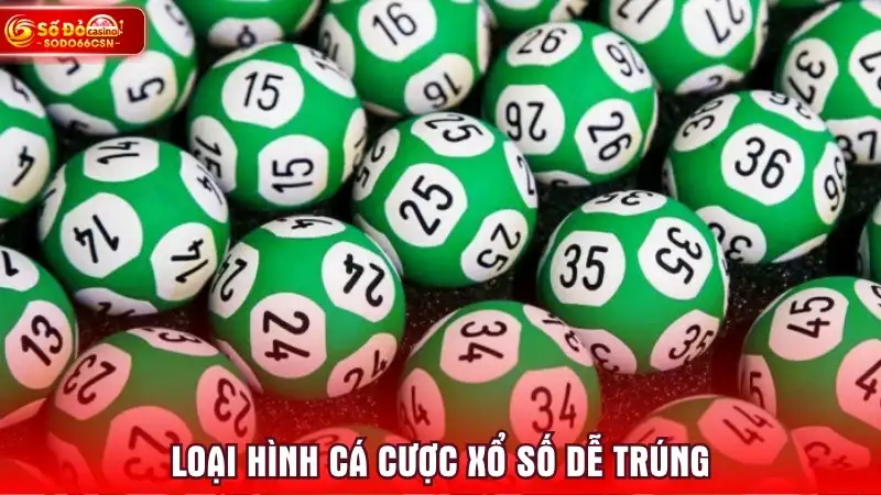 Loại hình cá cược xổ số dễ trúng