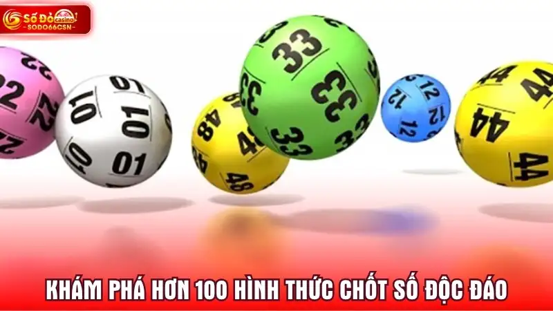 Khám phá hơn 100 hình thức chốt số độc đáo