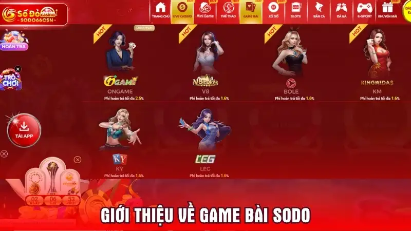 Giới thiệu về game bài SODO